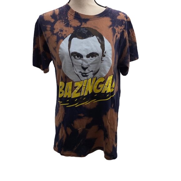 Tops - Big Bang Theory Medium Reverse tie dye Bazinga Tshirt